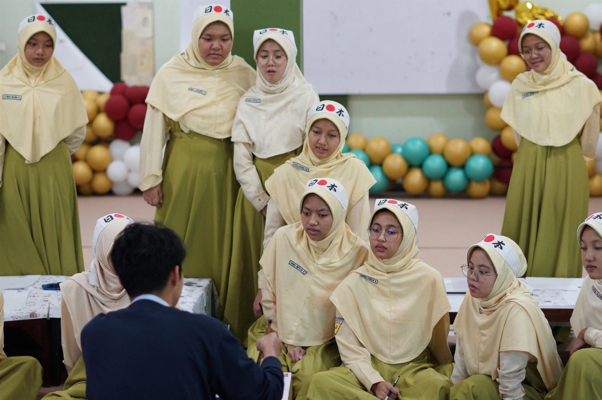 moment keseruan dan antusiasme anak-anak dalam belajar- Istimewa